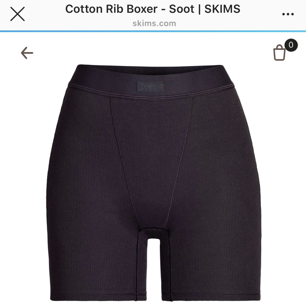 Cotton rib boxers NWOT